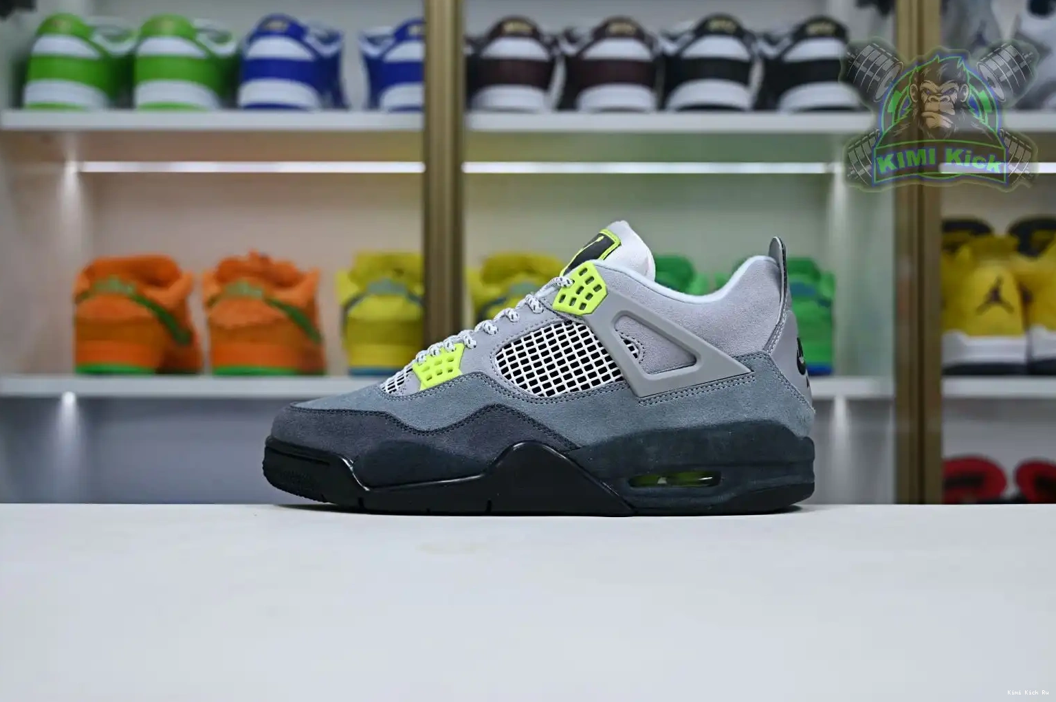 Jordan 4 retro Jordan Air se'95neon Kimikick 0605